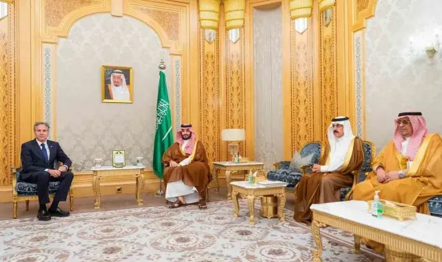 ABD Dışişleri Bakanı Blinken, Suudi Arabistan'da