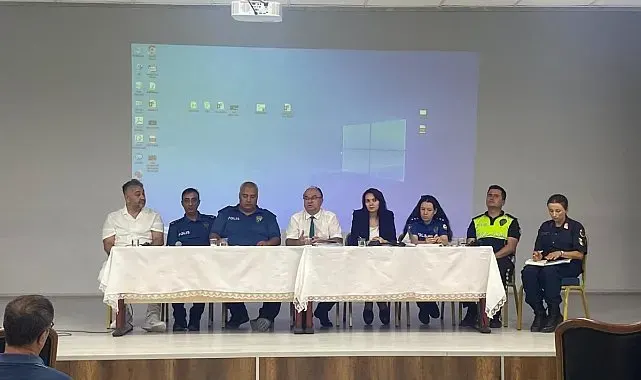 Bilecik'te okul güvenliği için toplantı