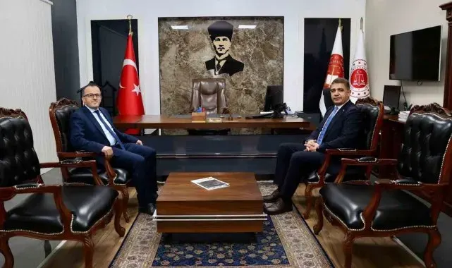 Vali Selçuk Aslan yeni atananları ziyaret etti