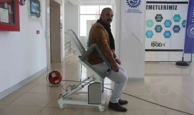 Yurt dışında 70 bin TL'ye satılan engelli klozetini Türkiye'de 20 bin TL'ye maletti