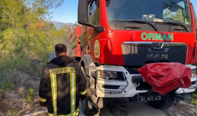 Osmaniye'deki orman yangını söndürüldü