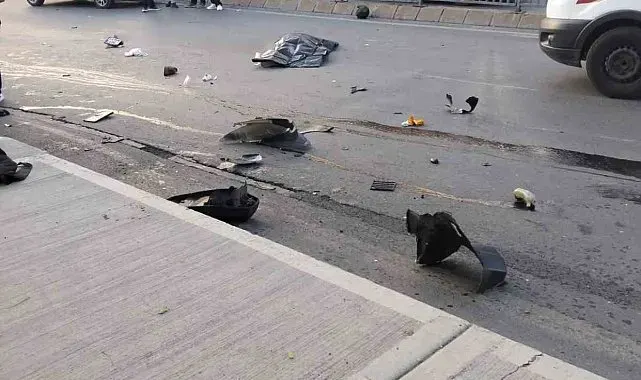 Başakşehir'de motosikletler çarpıştı: 1 ölü, 1 yaralı
