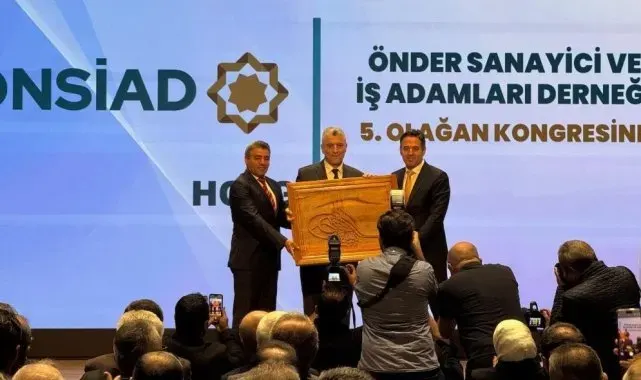 ÖNSİAD'ın 5'inci Olağan Kongresi yapıldı, Ekrem Kap başkan oldu