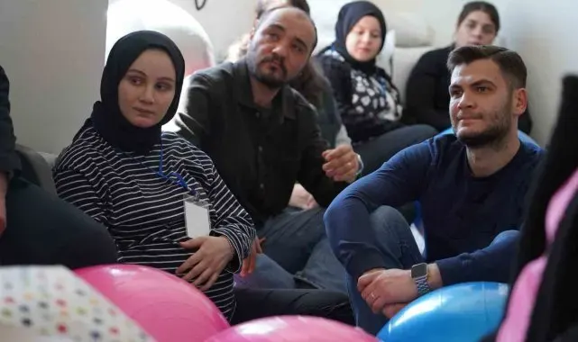 Anne adaylarına 'Gebe Okulu'nda eğitim veriliyor