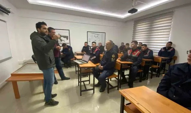 Jandarma personeline 'Canlı hayvan nakli' eğitimi verildi