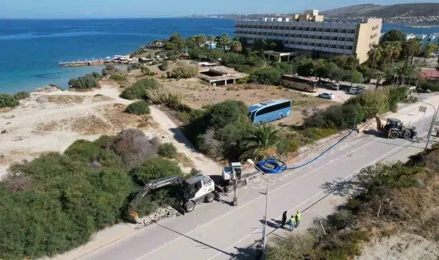 Çeşme'nin 30 yıllık su sorununu kökten çözülüyor