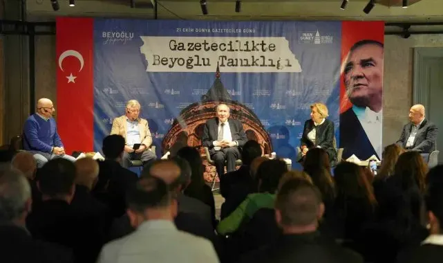 Beyoğlu'nda "Gazetecilikte Beyoğlu Tanıklığı" paneli düzenlendi
