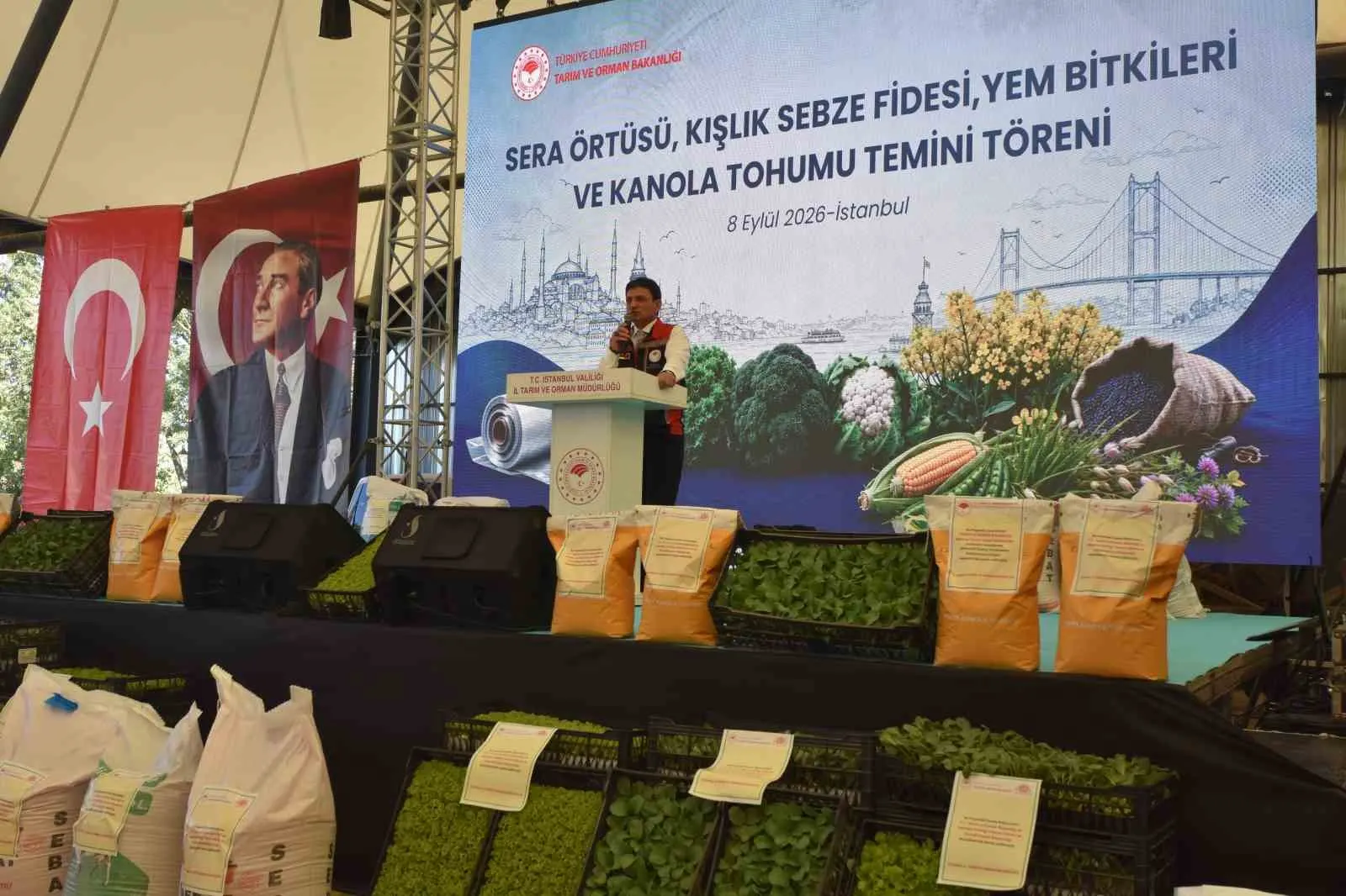 İstanbul İl Tarım ve Orman Müdürü Parıldar: "İstanbul’da 4 bin 500 çiftçiye destek verildi"