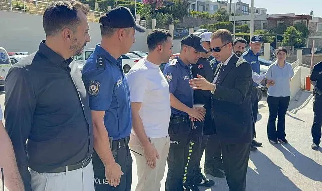 Bodrum Emniyetinde görev değişimi