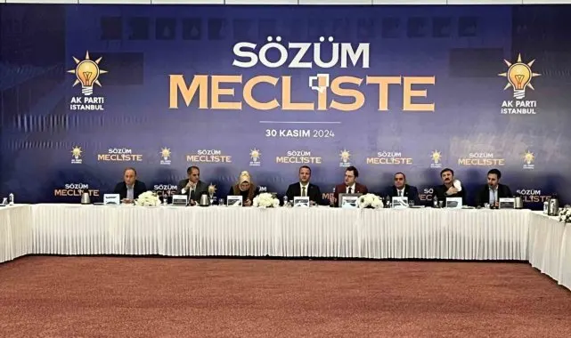 AK Parti İstanbul İl Başkanlığı "2. Sözüm Mecliste" programı düzenledi
