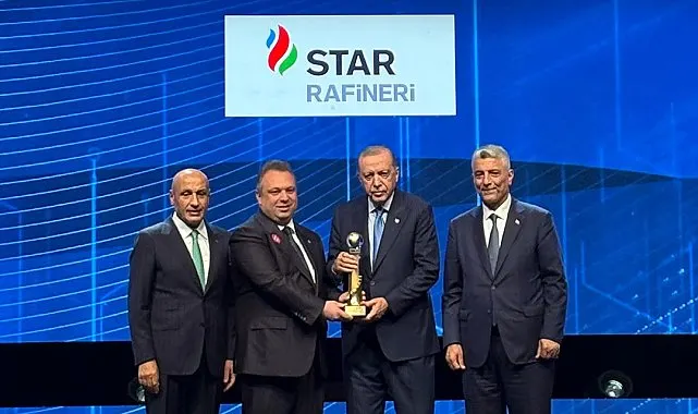 STAR Rafineri, '2025 İhracat Şampiyonları' listesinde 7'nci sırada yer aldı